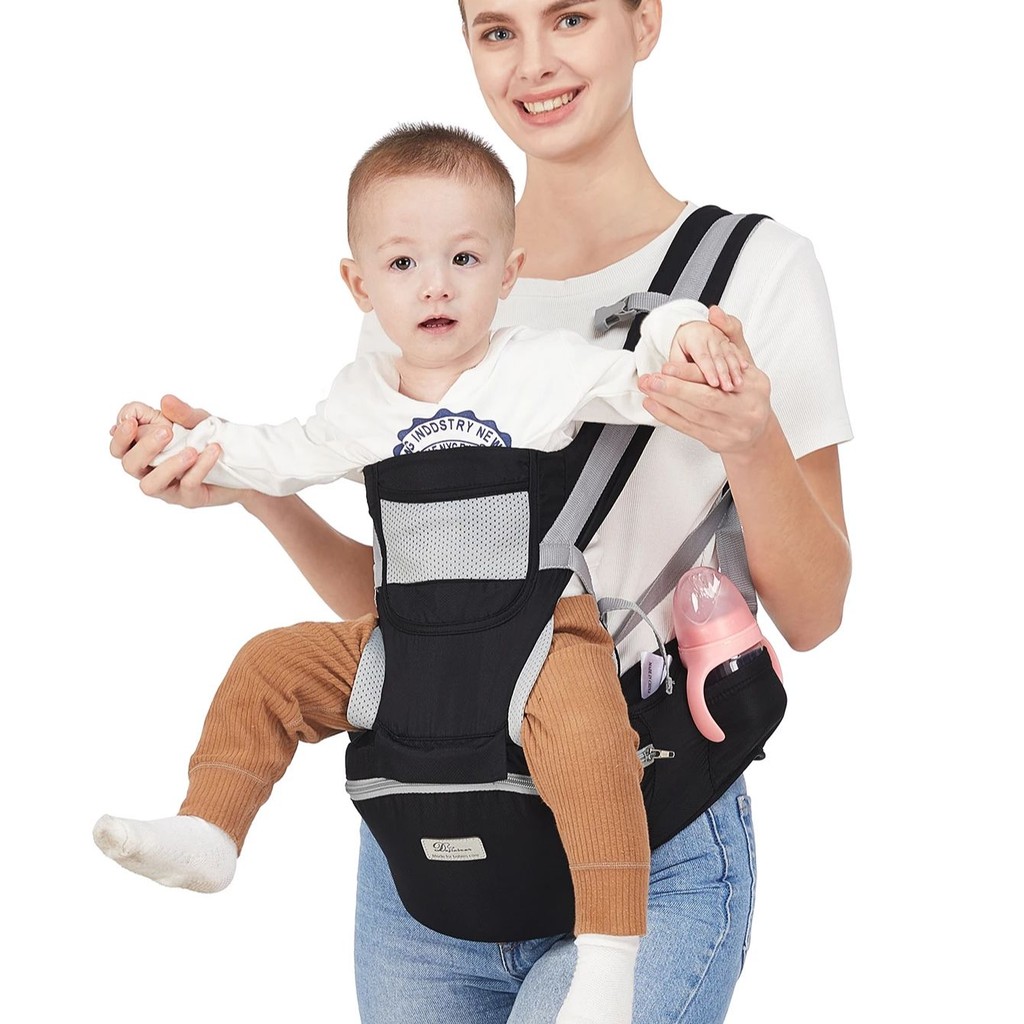 Ergonomic Baby Carrier Backpack Infant Baby Hipseat Carrier Front Facing Ergonomic Kangaroo Baby Wra