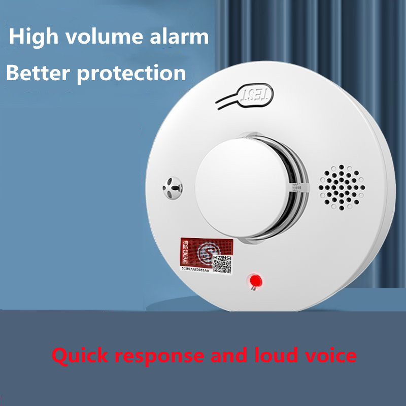 NEW Smoke detector fire alarm detector Independent smoke alarm sensor for home office Security photo