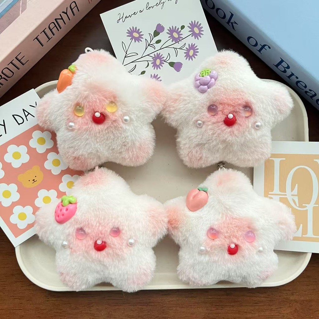 Gantungan Kunci Boneka Cute- Star Lucu , Gantungan Tas Model Kawaii