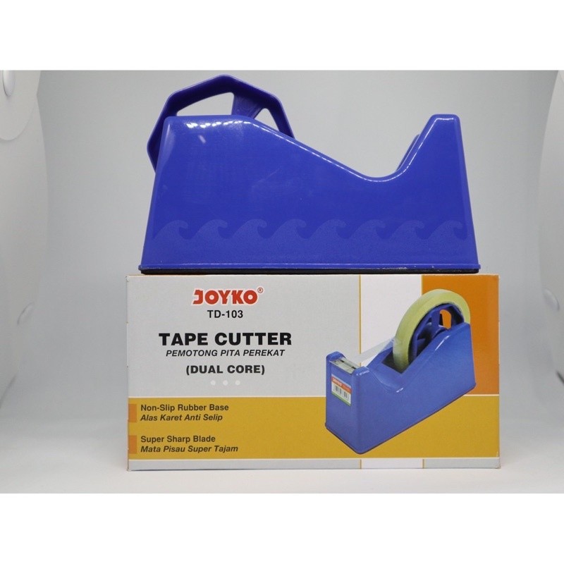 

Tape Cutter Joyko - Tape dispenser Dual Core - Pemotong Isolasi