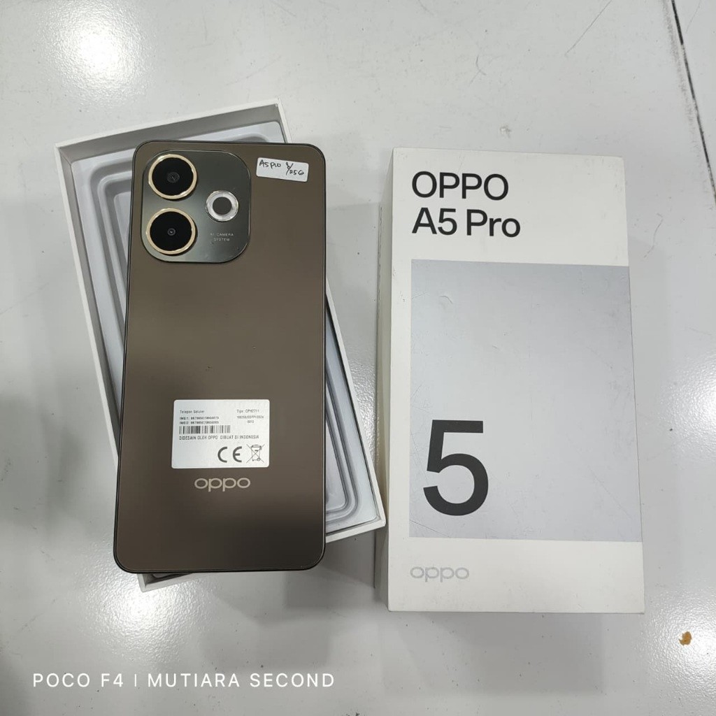 Oppo A5 Pro Ram 8/128GB | Ram 8/256GB Second Resmi