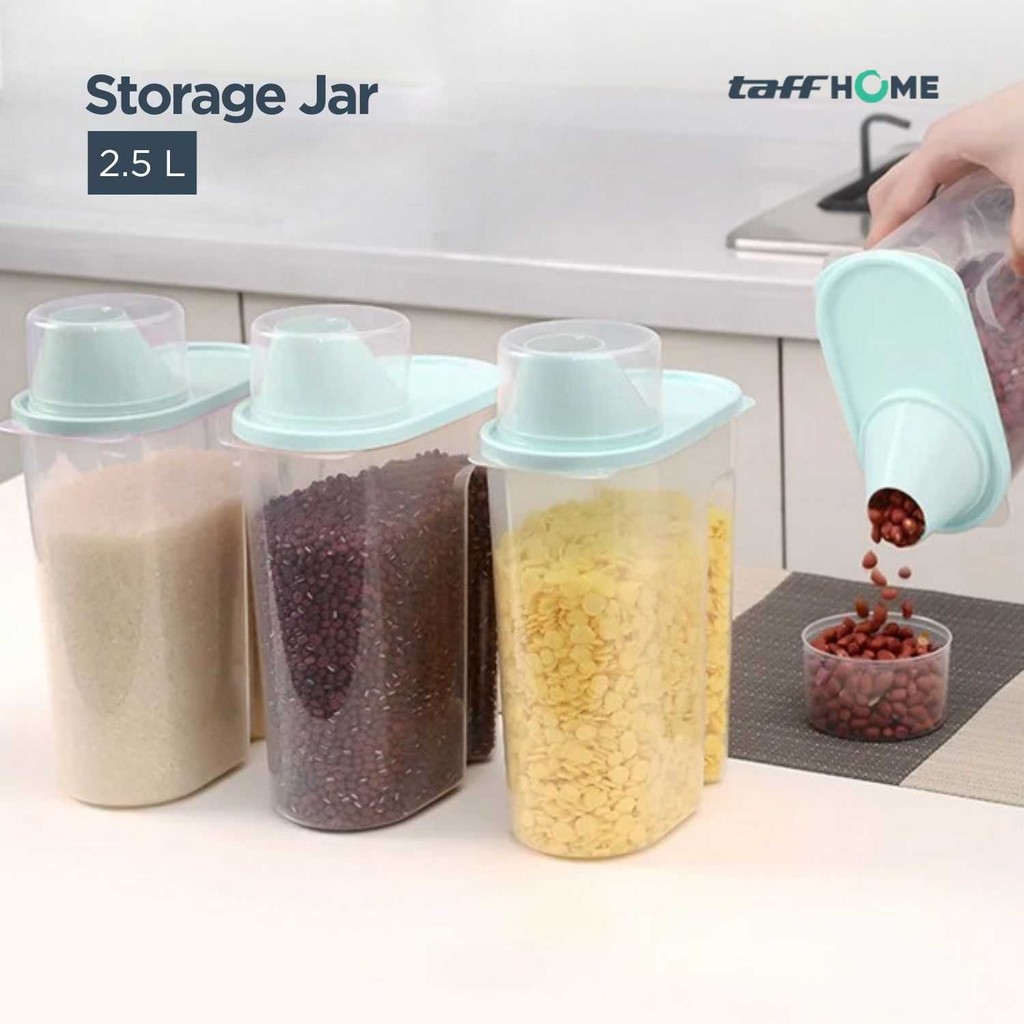 COD Toples Plastik Bening Lebaran Penyimpanan Snack Makanan Ringan Kue Kering Kacang Biji Bijian Ser