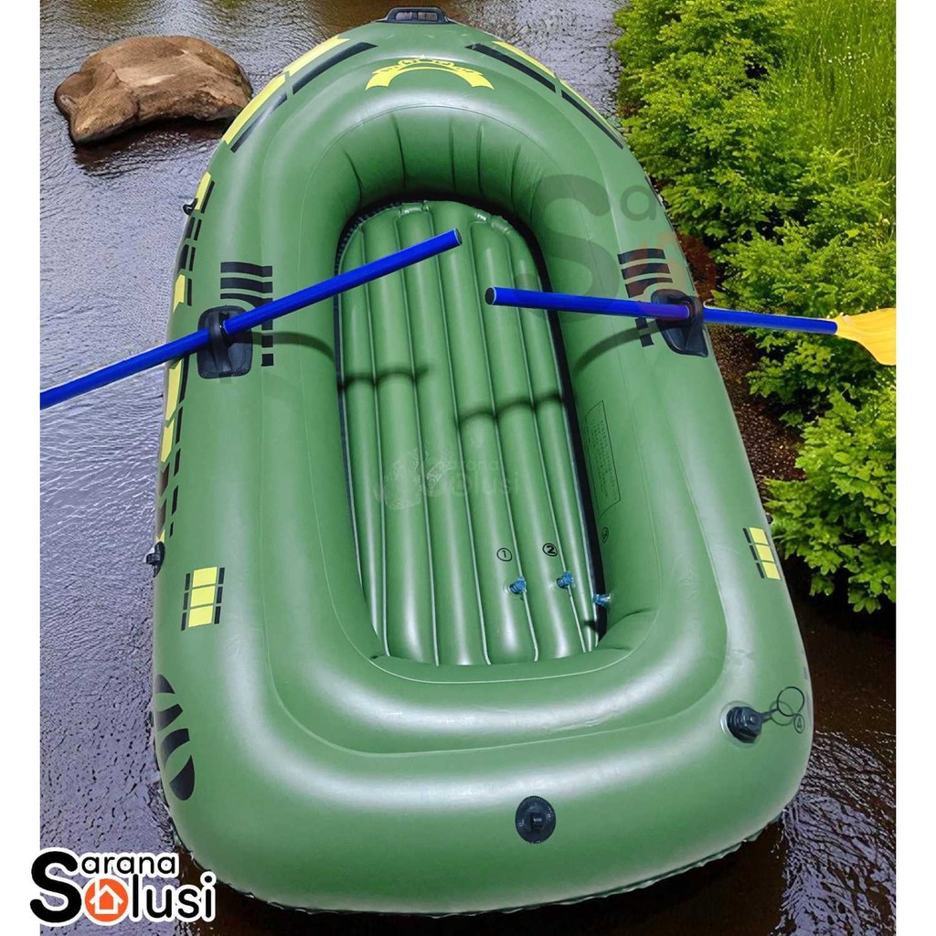 Perahu Karet Mancing Inflatable Fishing Boat 2 Orang S1722