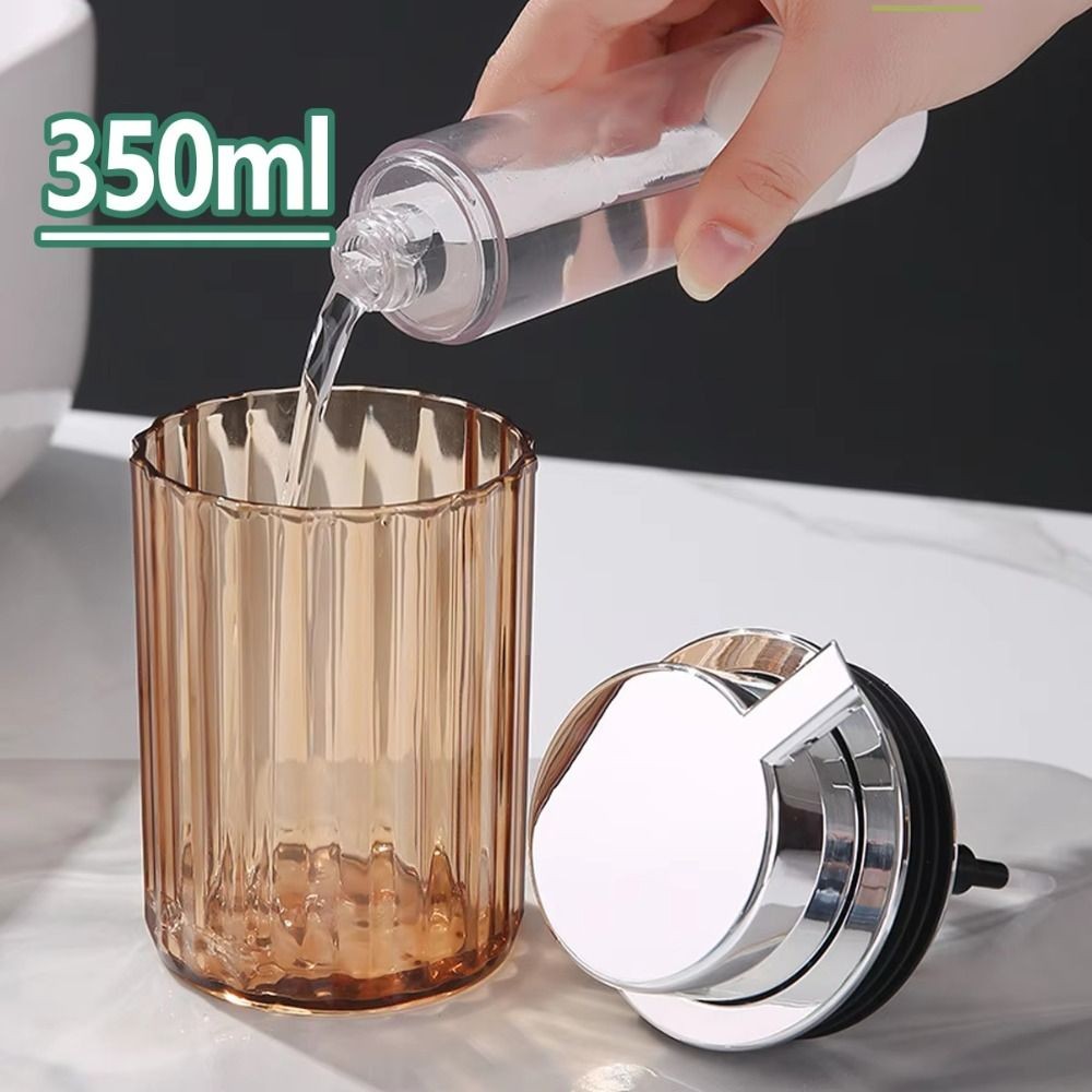 Foam Maker Press type Foaming Soap Dispenser Refillable Liquid 350ml Foaming Bottle Clear Plastic Mo