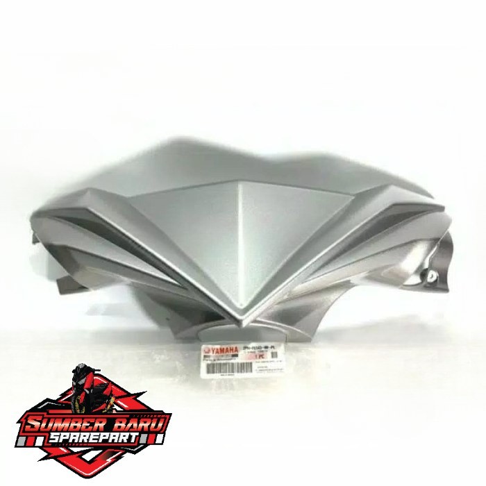 COVER BATOK DEPAN MIO M3 SILVER ORIGINAL YAMAHA