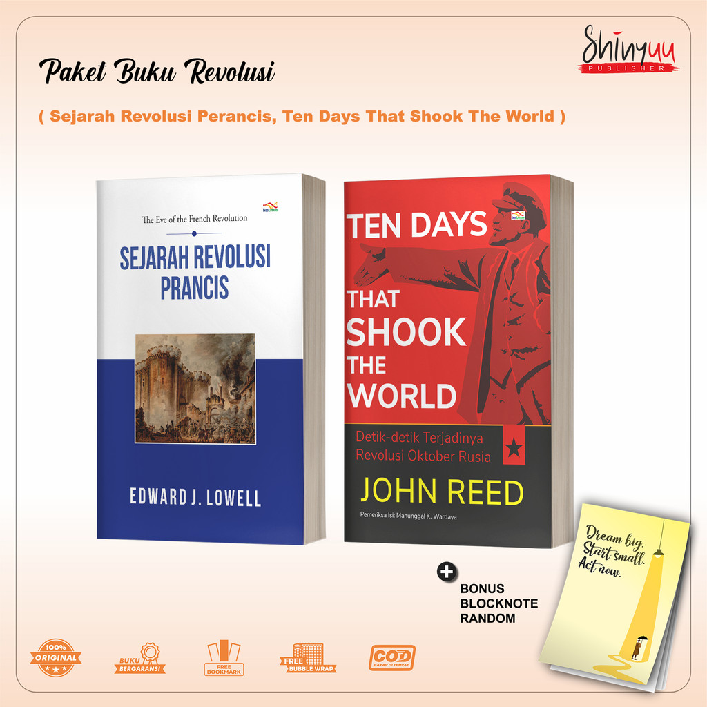 Paket Buku Revolusi (Sejarah Revolusi Perancis dan Revolusi Oktober Rusia)