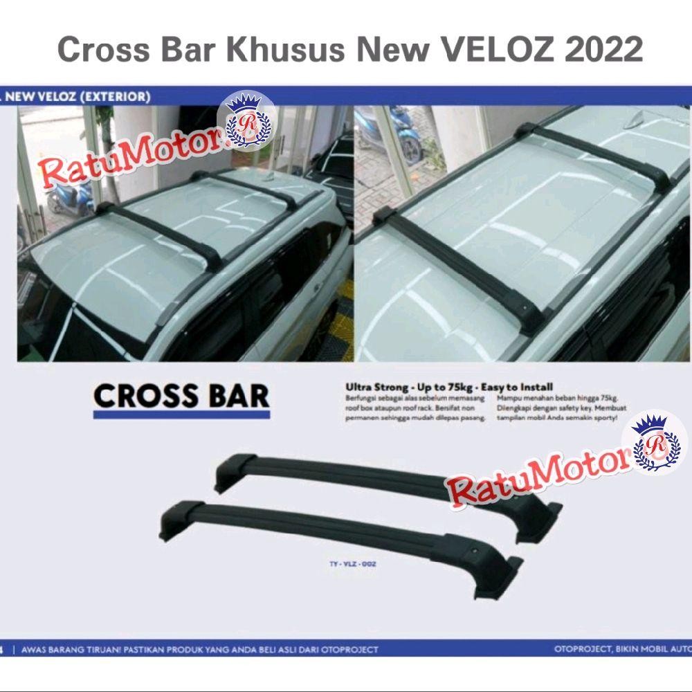 OTORACK Cross Bar Khusus Toyota New VELOZ 2022 - RoofRack CrossBar / RR