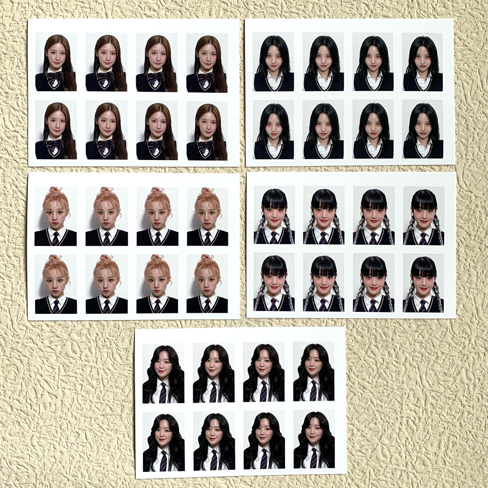 Kpop (G)I-DLE Album I NEVER DIE One Inch ID Photocard Picture Fans Gifts Collection