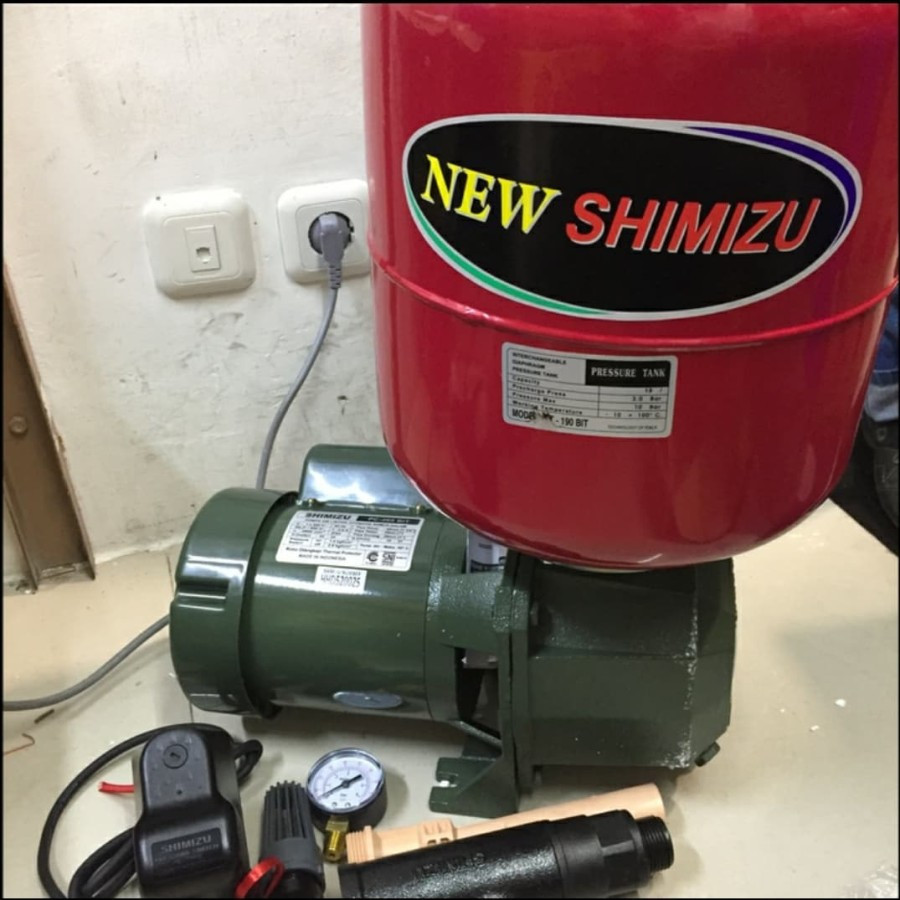 Shimizu Pompa Air Sumur Dalam Jet Pump 30M 40M Tanpa Tabung