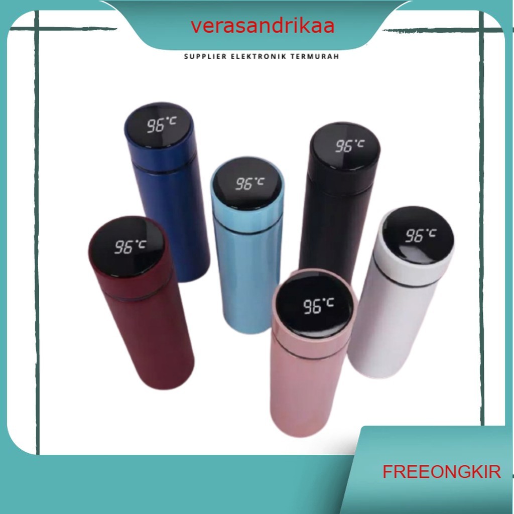 TERMOS SUHU TEMPERATURE / SMART LED THERMOS TUMBLR STAINLESS STELL / TERMOS VACUUM SUHU STAINLESS