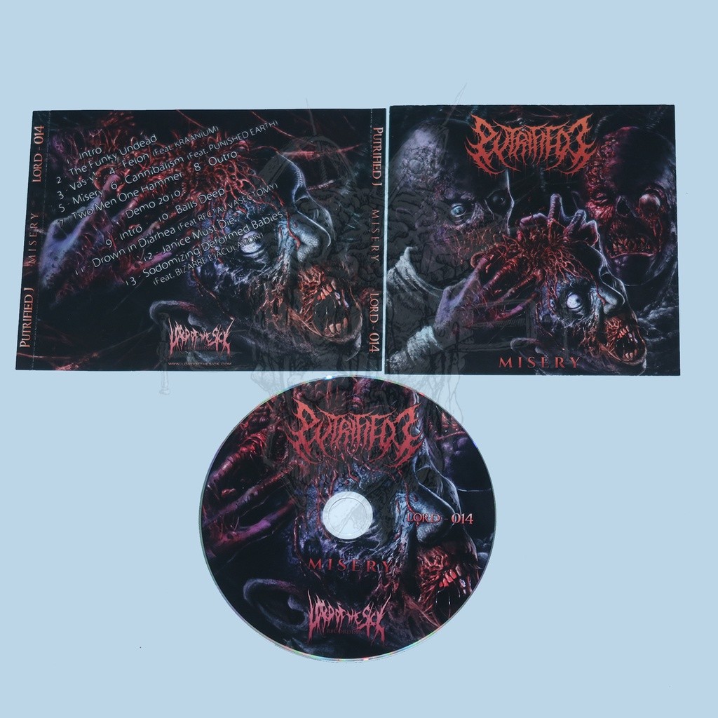 CD - PUTRIFIED J - Misery