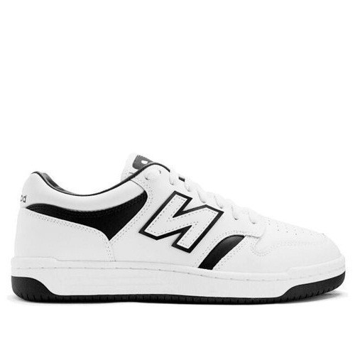 Sepatu Sneakers Sneakers  480 White Black Original