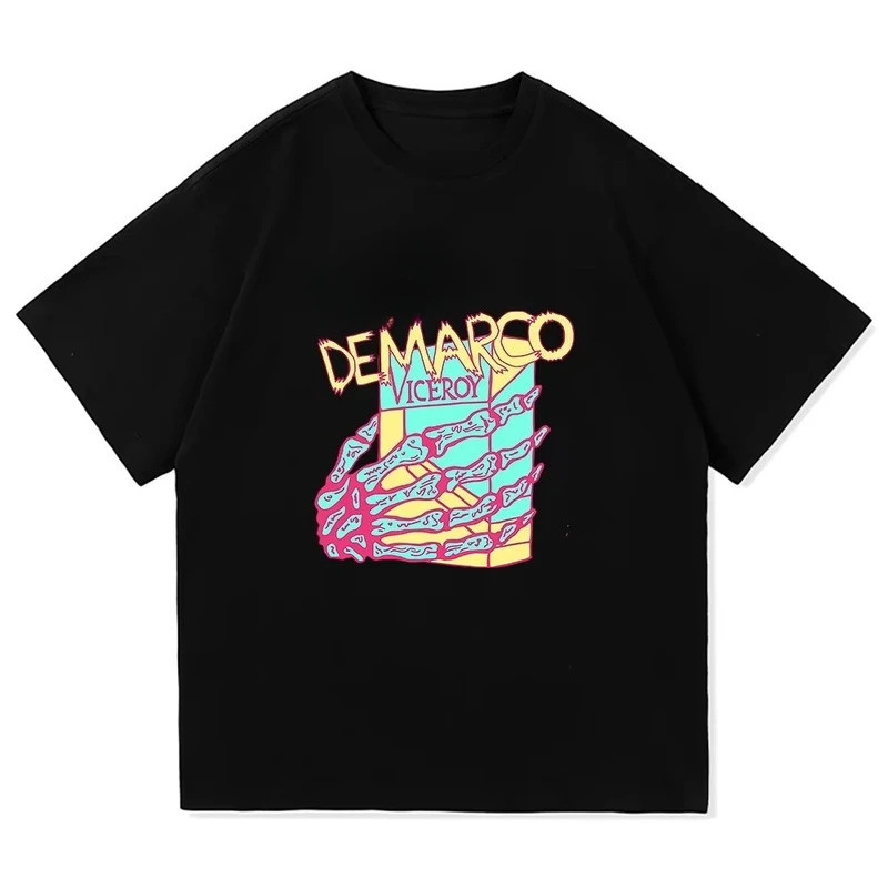 Pakaian jalanan Kaos Baru Mac DeMarco I'll Smoke You Harajuku Netral Berkualitas Tinggi Kawaii Gaya 