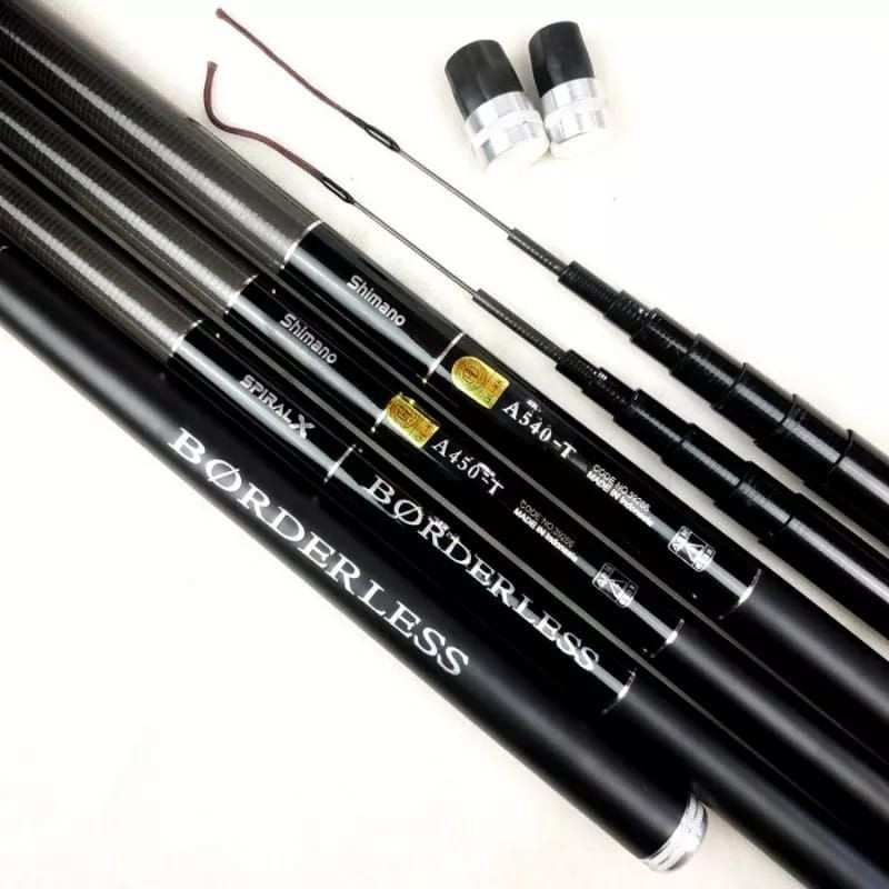 Tegek GLA Plus ShimaNo Borderless Joran ROS PENDEK 79cm Gratis Packing Pipa PVC