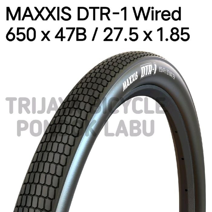 Maxxis 650 x 47B DTR-1 Atau 27.5 x 185 Wired - Ban Luar 650x47B / 27.5x1.85 Maxxis DTR-1 Ringan Satu