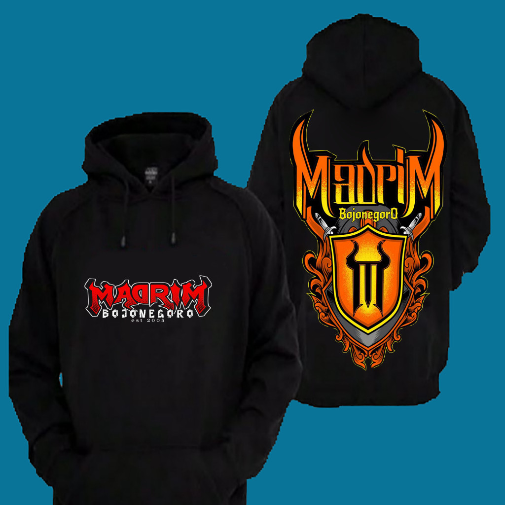 Sweater Hoodie Distro PSHT Madrim Bojonegoro Since EST 2005 Premium Terbaru