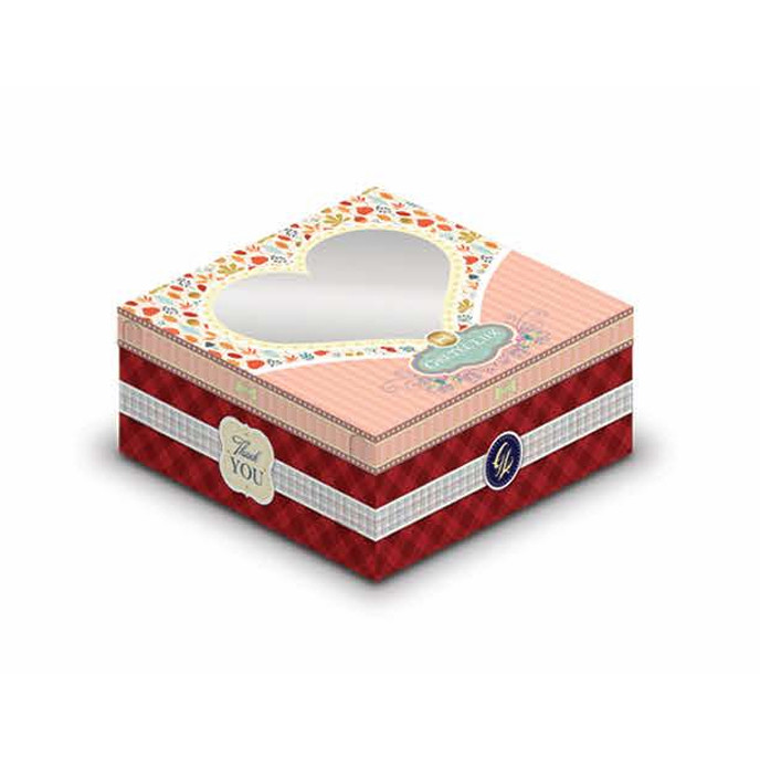 

GRETEL LUX 18X18X10 TUTUP LEPAS KARDUS KUE TART CAKE BOX KOTAK ROTI