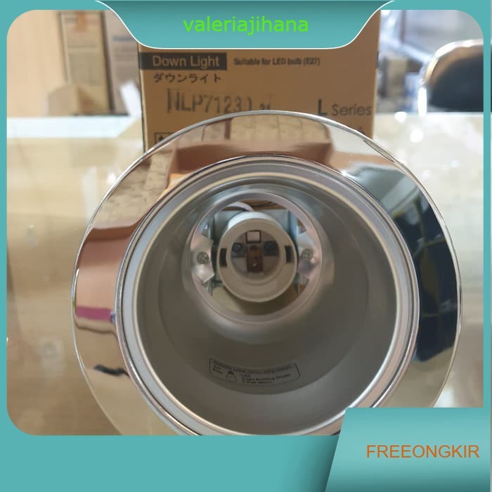 Downlight Fitting Panasonic 3.5" - NLP71232-031 Silver Chrome