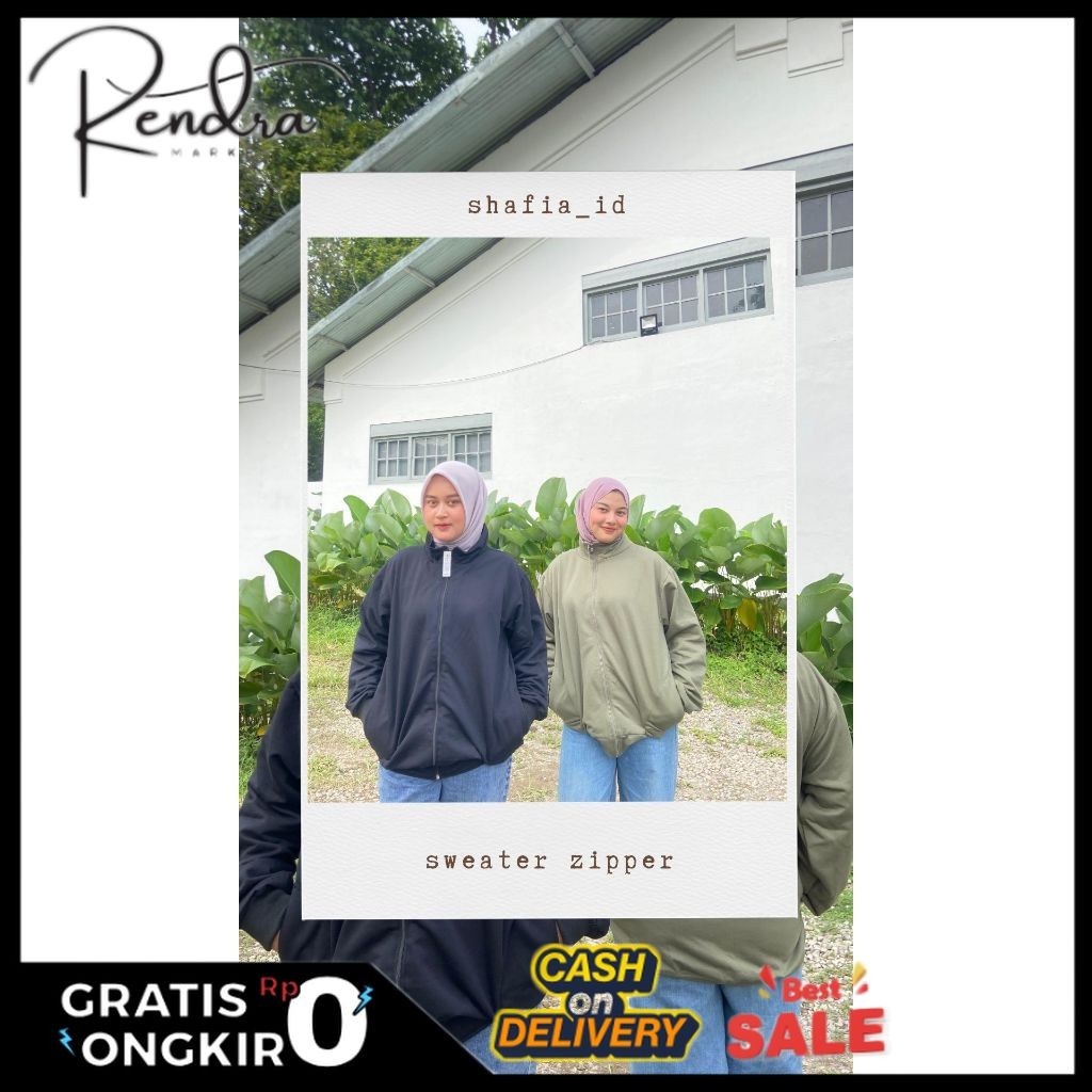 SWEATER HALF ZIPPER SWEATER ZIPPER PRIA WANITA PREMIUM SWEATERSHIRT TURTLENECK KERAH POLO