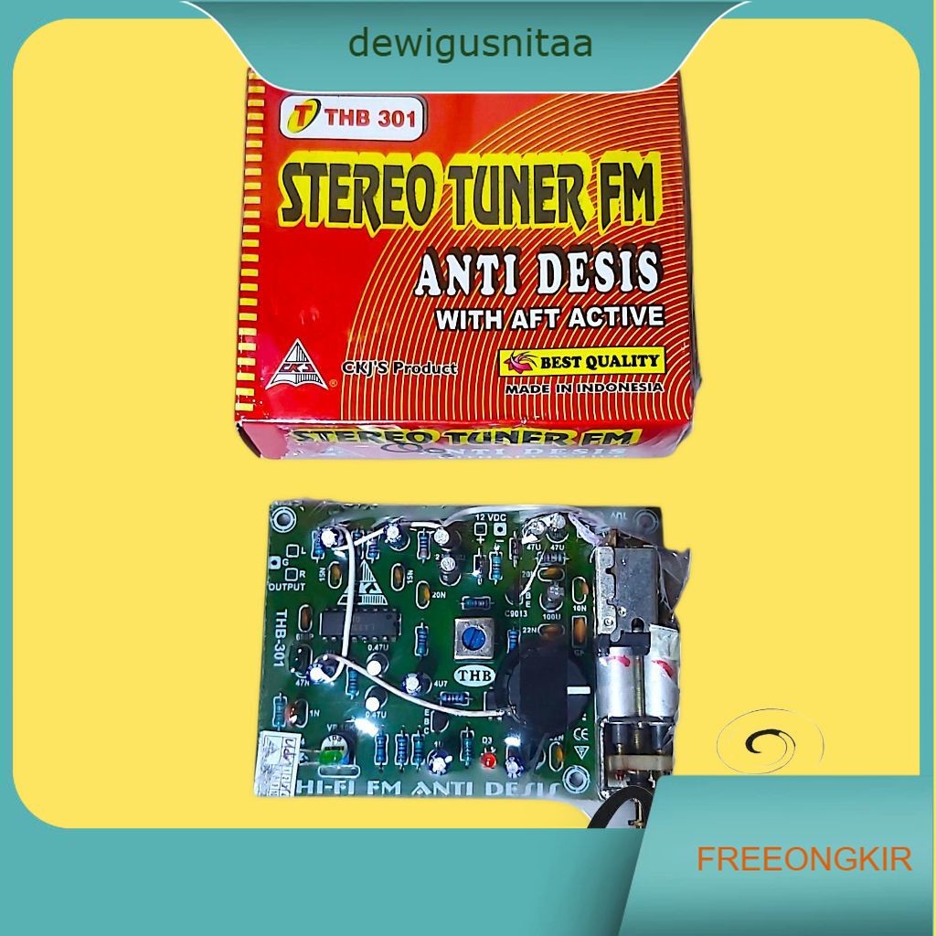 KIT FM TUNER THB 301 KIT FM TUNER CKJ 301