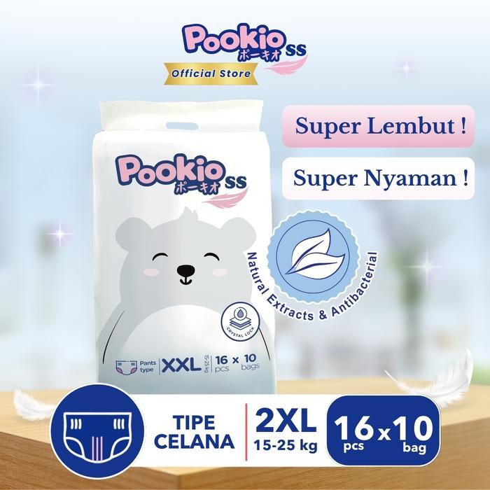 POOKIO SS (KARUNG) Celana XXL 16 pcs x 10 bag