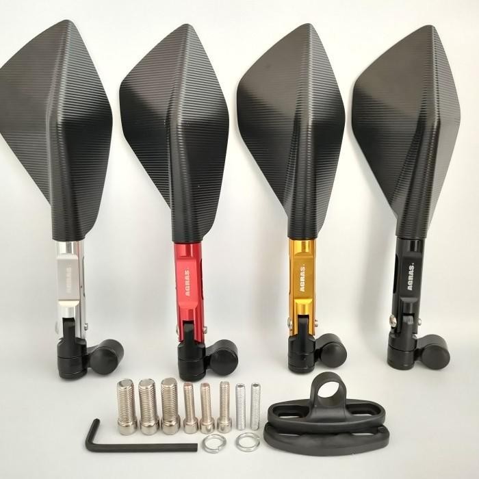 Spion Tomok V2 Kaca Biru Universal Nmax,Aerox,Pcx,Vario,Beat,Mio,Vixion,R15,Cbr,Ninja Spion Motor - 