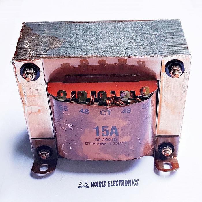 Trafo ERA CT 15A Ampere Murni 55V Travo Berkualitas