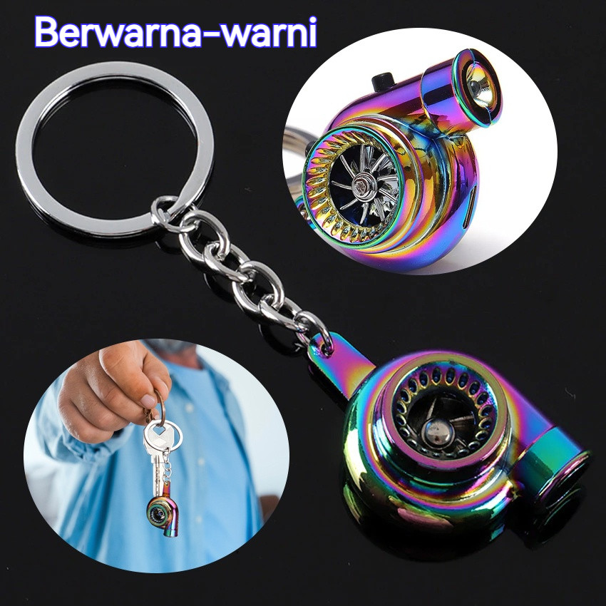 Gantungan Kunci Model Turbo / Mobil Car Engine Keychain / Gantungan Kunci Model Turbo Mobil Keychain