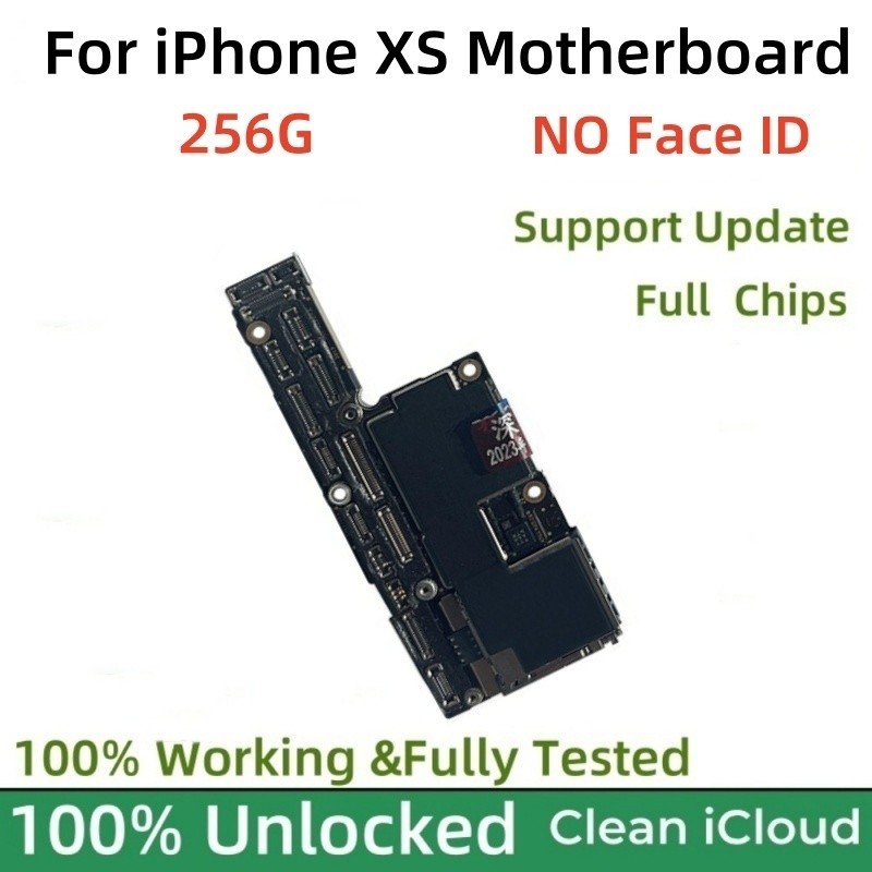 100% Working For iPhone X XR XS Max Motherboard with face ID Unlocked Support Update Logic board Cle