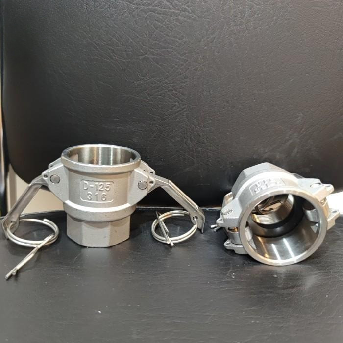 CAMLOCK TYPE D 200 / D 2" STAINLESS STEEL 316