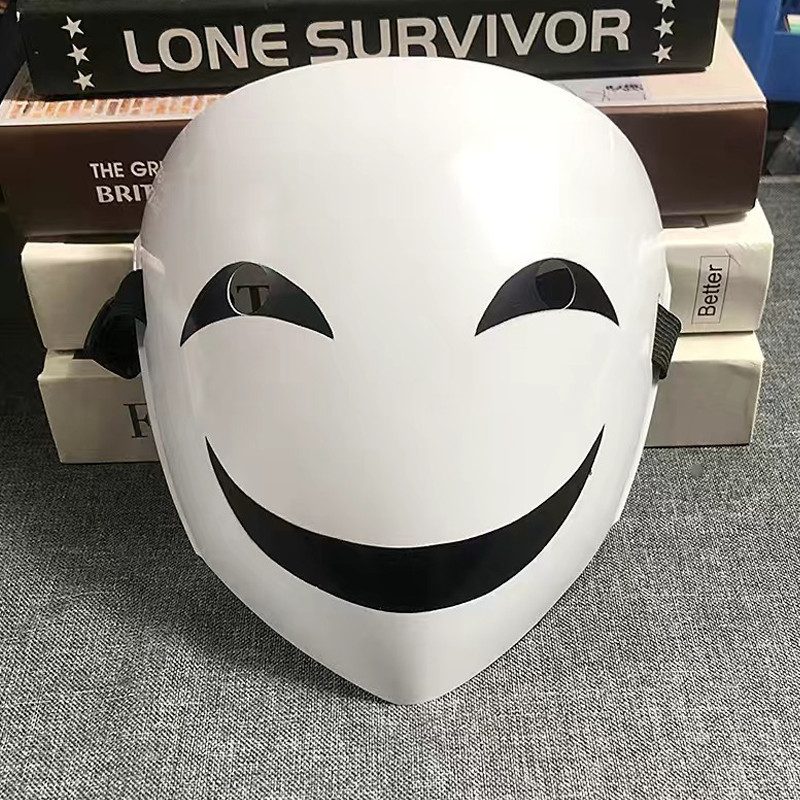 Black Bullet Mask Topeng Cosplay Anime Jepang - Topeng Wajah Penuh Topeng Halloween