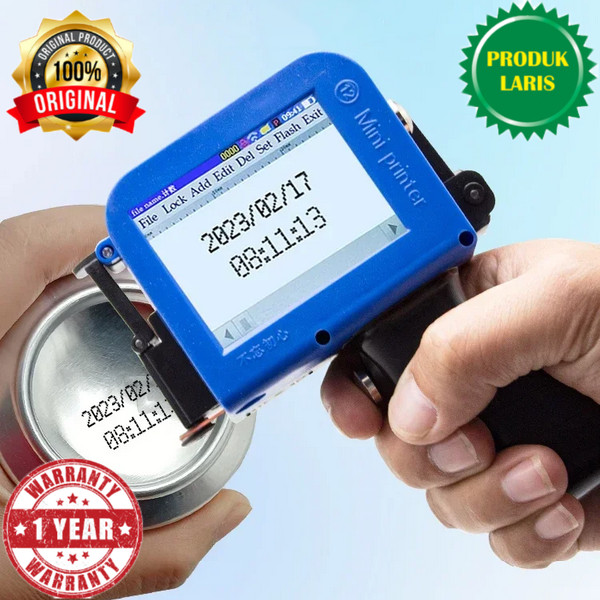 Kankeirr Mesin Printer Barcode Portable Handheld Inkjet Printer - KK127