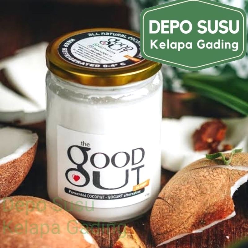 Good Gut Greek / Almond / Coconut Yogurt / Kimchi | Fresh Milk Segar Probiotic Yoghurt Biokul Elle