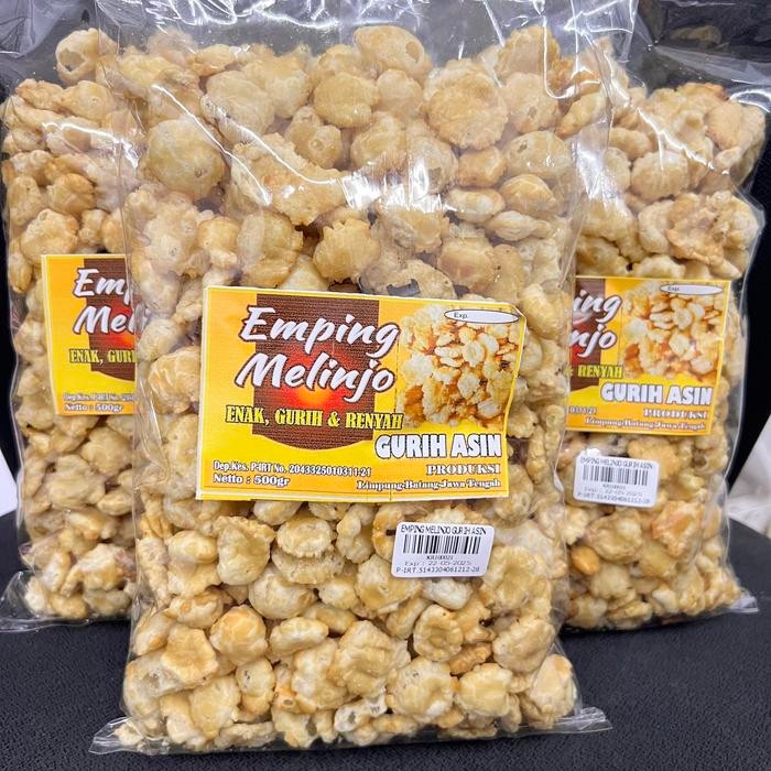 PROMO  EMPING MELINJO GURIH ASIN ( 1KG ) KKUALITAS SUPER ASLI LIMPUNG