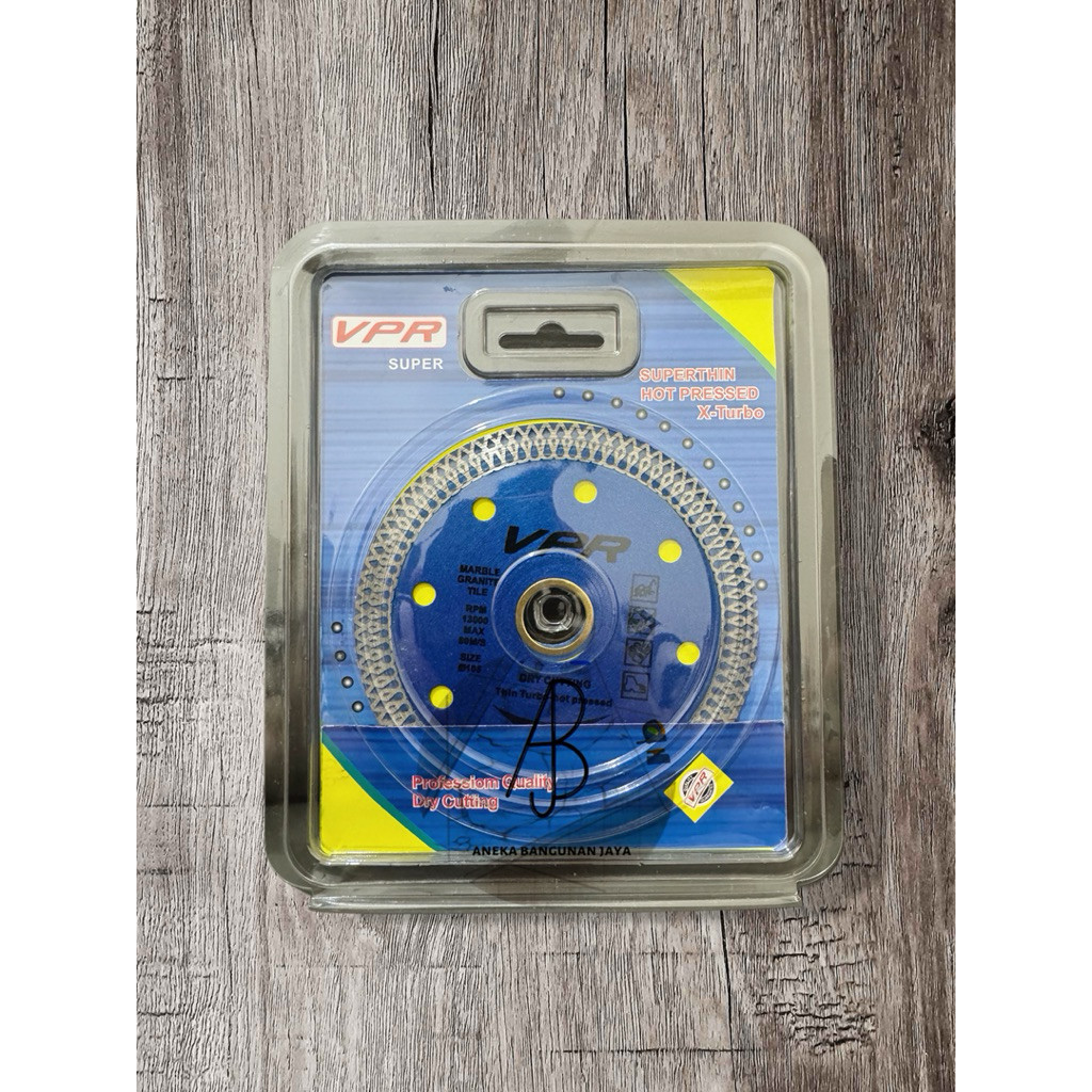 Diamond Wheel VPR BATIK SUPER THIN 105 / Diamond Wheel Turbo Batik VPR SUPER THIN 105 / DW Turbo Bat