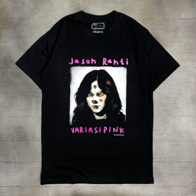 Tshirt Jason Ranti - Variasi Pink New Merch kaos band Jason Ranti
