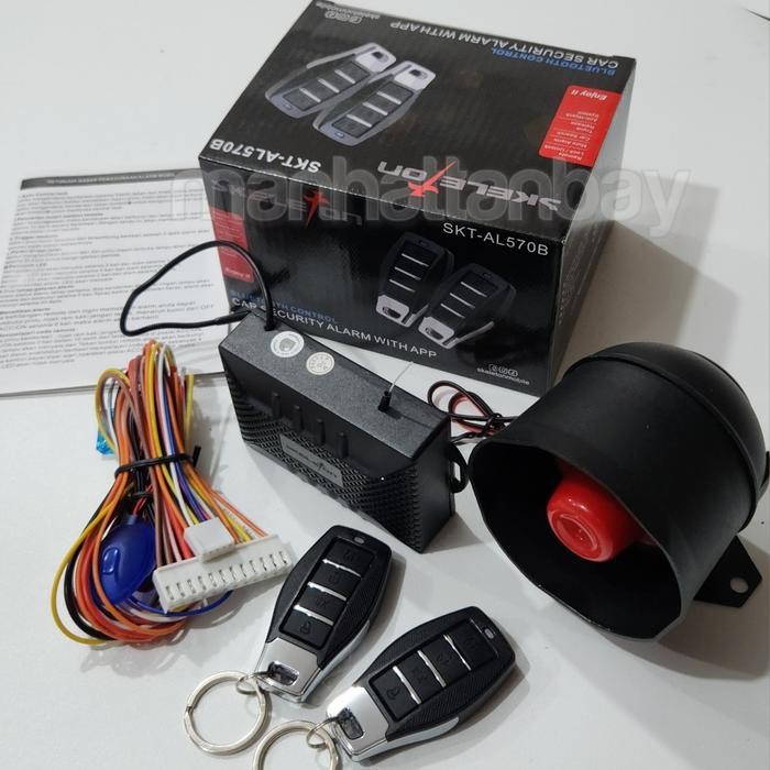 FS99 [Bluetooth+App] Alarm Mobil Anti Maling Universal Dengan Fitur Bluetooth + App Terkoneksi ke HP