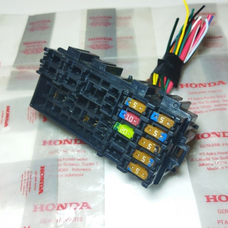 RUMAH SEKRING BOX TEMPAT SEKRING GENIO BEAT LED SCOOPY NEW ASLI ORIGINAL