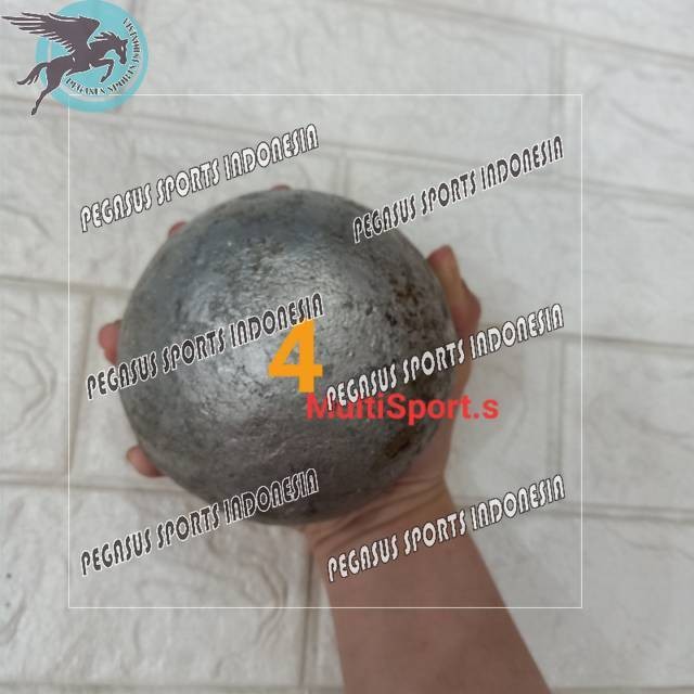 TOLAK PELURU 4 KG BAHAN BESI