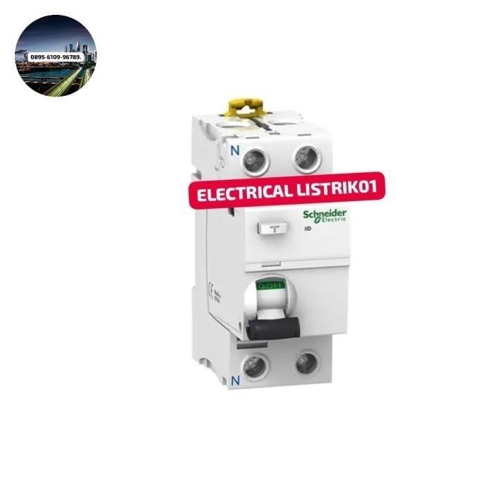 Schneider Electric RCCb Elcb Iid 1p+n 2p 63a 300ma A9r74263 Baru Original Electrical Listrik01