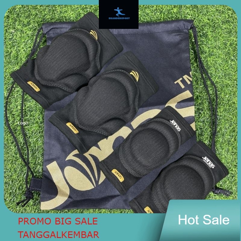 Kneepad Jonas elite X3 | Elbowpad crusade Zero | Pelindung Siku dan Lutut kiper futsal