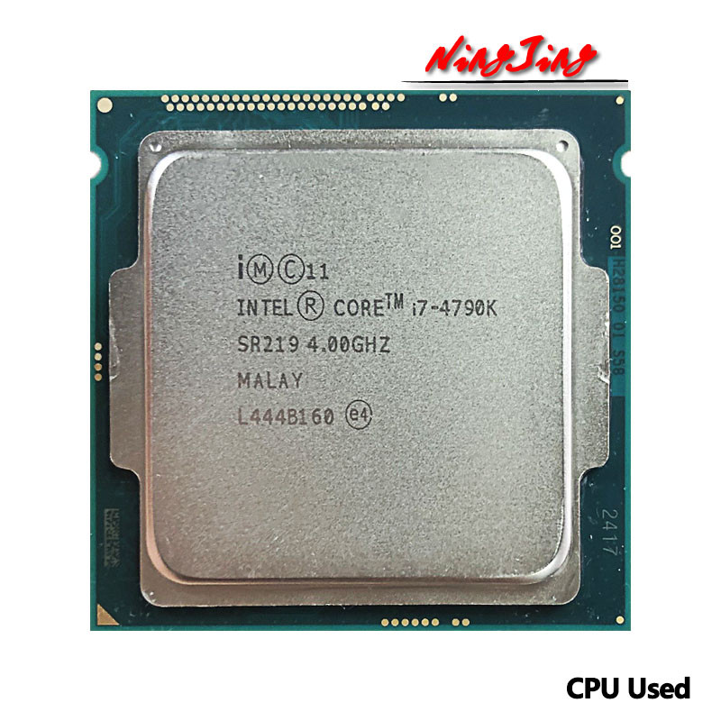 Intel Core i7-4790K i7 4790K 4.0 GHz Used Quad-Core Eight-Thread CPU  88W 8M LGA 1150