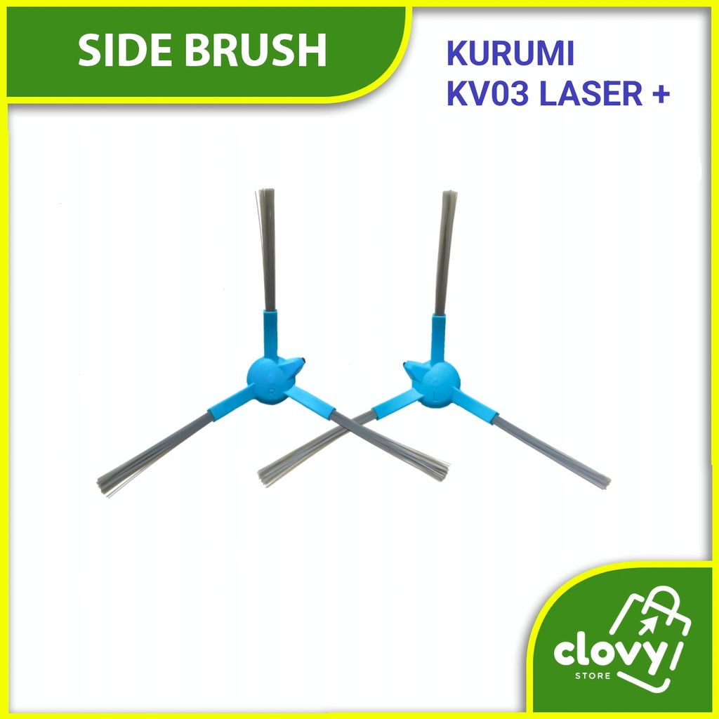 Side Brush for Kurumi KV03 Laser + Robot Vacuum Accessories
