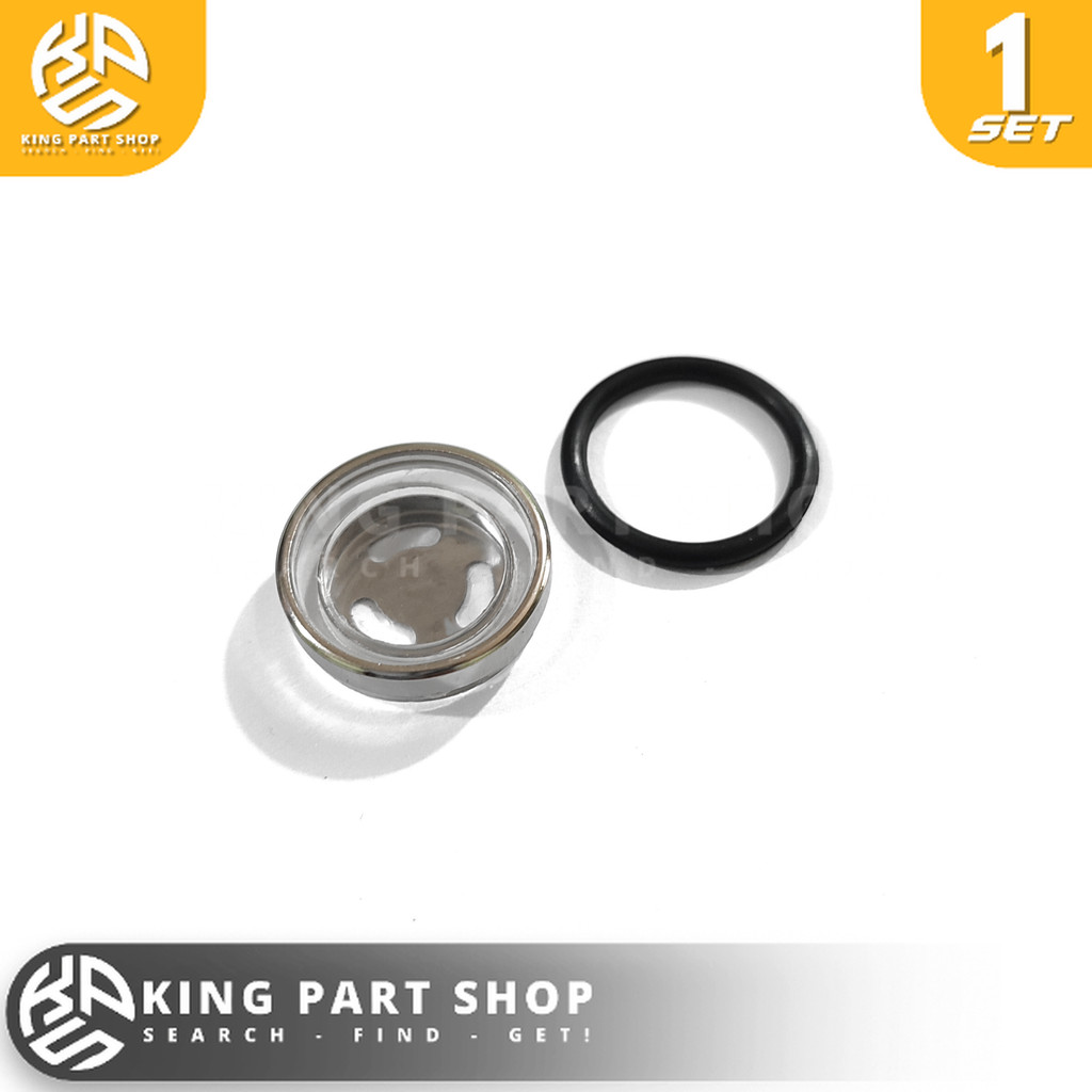 Mika Intip Master Rem Universal Rx King Supra - Kaca Intip Tabung Master Rem 18MM Set Seal