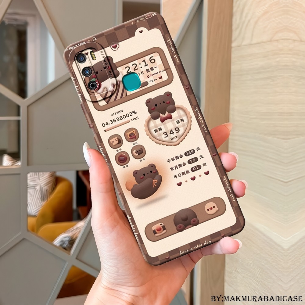 Softcase Infinix Hot 9 Play - Infinix Hot 9 Case Lentur - Aksesoris HP - Case Karakter Motif Terbaru