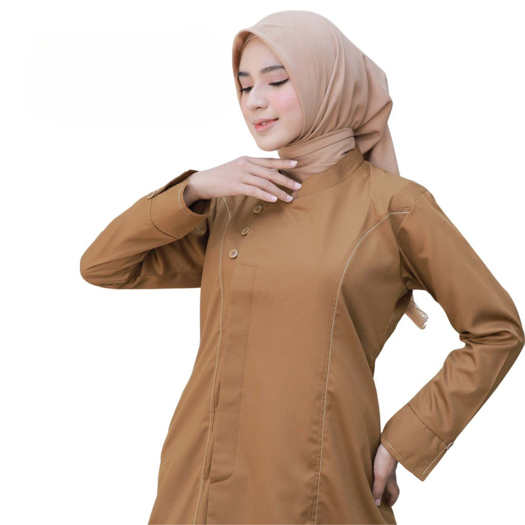 NRS Series - Baju Khaki Pns Wanita Tunik Seragam Setelan Dinas PDH CO