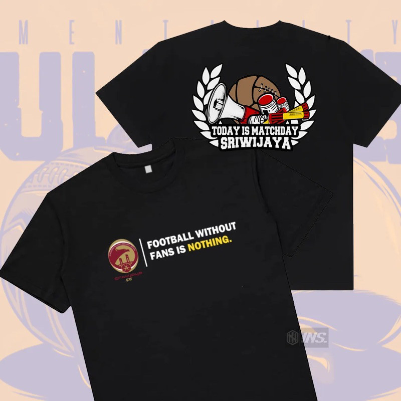 Kaos Tshirt Casual Sriwijaya FC Palembang Fans Matchday