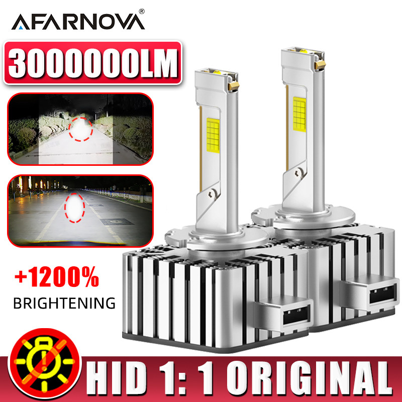 D3S D1S  D2S D4S LED Headlight Bulb Canbus HID Xenon Lamp D1R D2R D3R D4R 3000W 3000000LM 6000K Turb