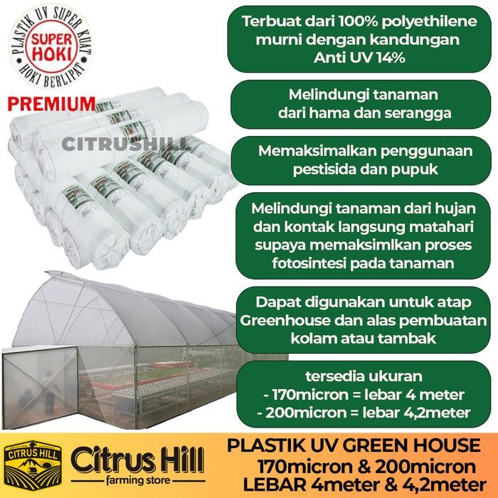PLASTIK UV - LEBAR 4 meter
