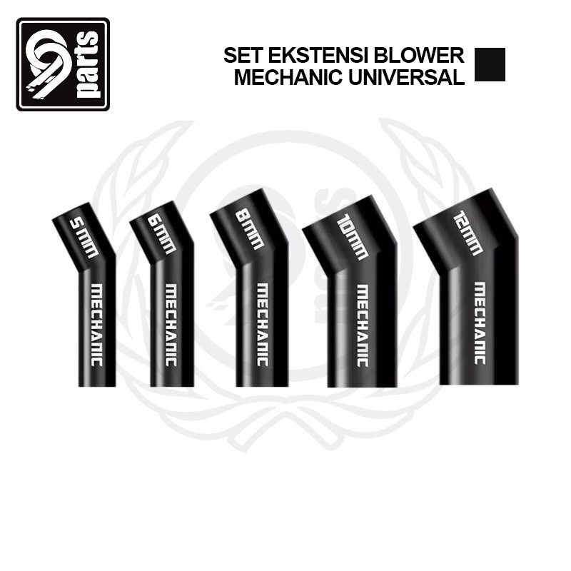 REGULATOR SHOP Ekstensi Blower Bengkok Universal / Set Ekstensi Mata Blower Bengkok Mechanic Univers